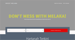 Desktop Screenshot of investmelaka.com