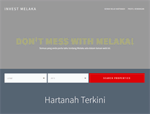 Tablet Screenshot of investmelaka.com